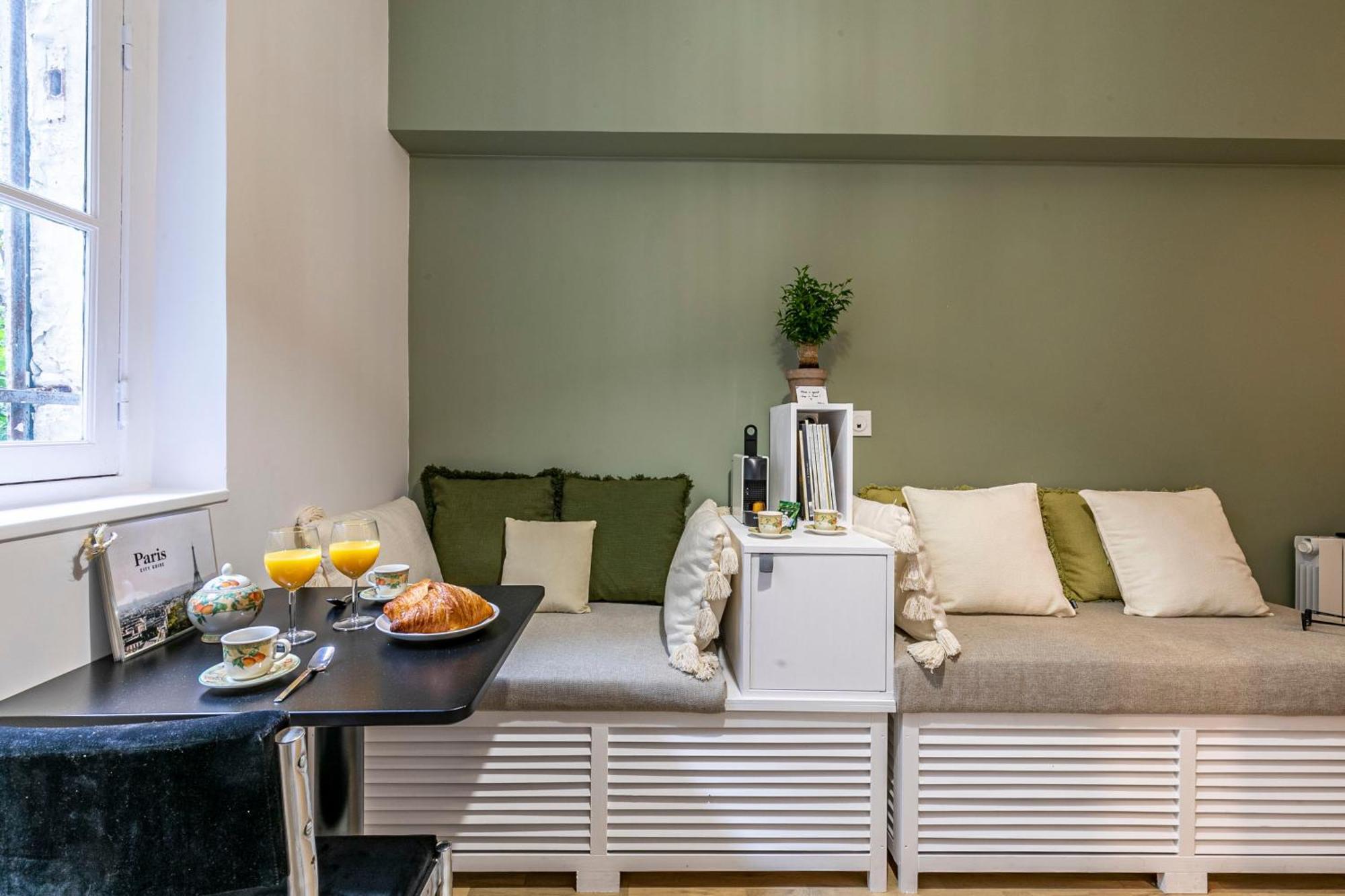 Design And Quiet Studio On Wooded Courtyard ! باريس المظهر الخارجي الصورة